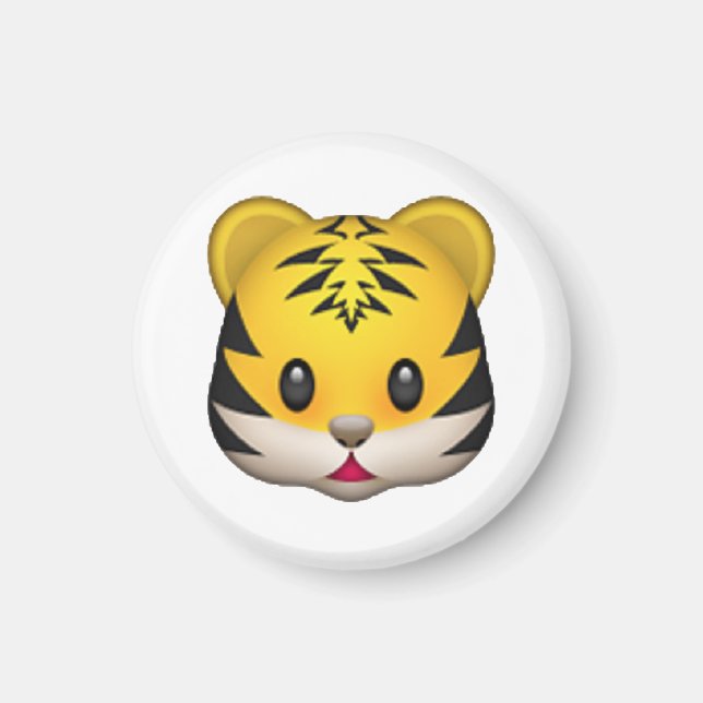 Tiger - Emoji Magnet (Front)
