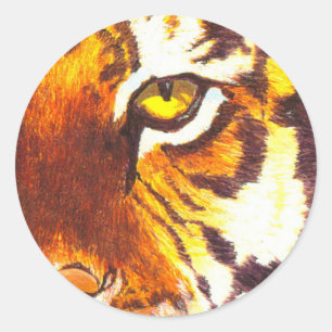Tiger Eye Sticker