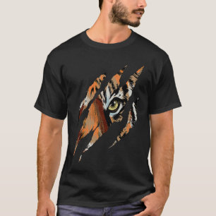 Tiger Eye Wildlife Animal Tiger Women Men 1 T-Shirt
