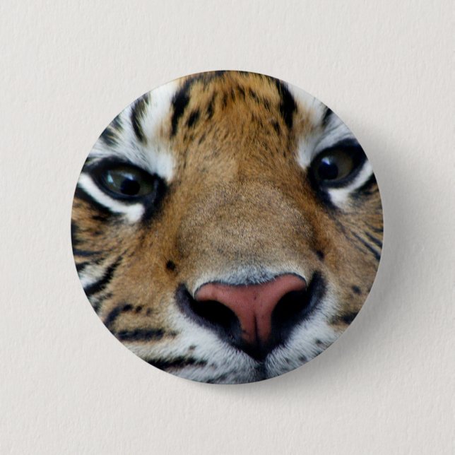 Tiger Eyes Button (Front)