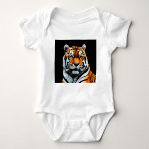 Tiger Eyes Inspirational Baby Bodysuit