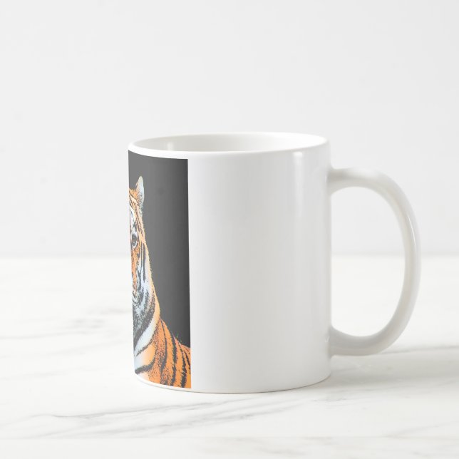 Tiger Eyes Inspirational Coffee Mug (Right)