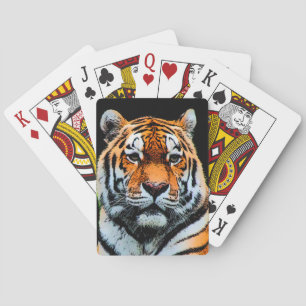 Tiger Eyes Inspirational Playing Cards