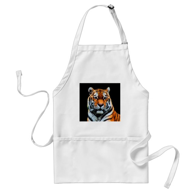 Tiger Eyes Inspirational Standard Apron (Front)