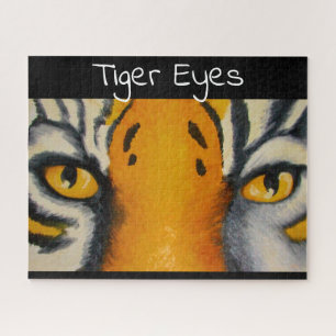 Tiger Eyes Jigsaw Puzzle
