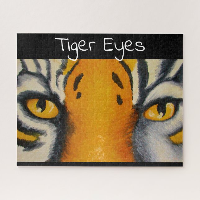 Tiger Eyes Jigsaw Puzzle (Horizontal)