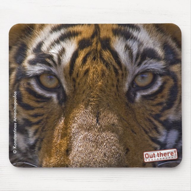 Tiger Eyes Mouse Pad (Front)