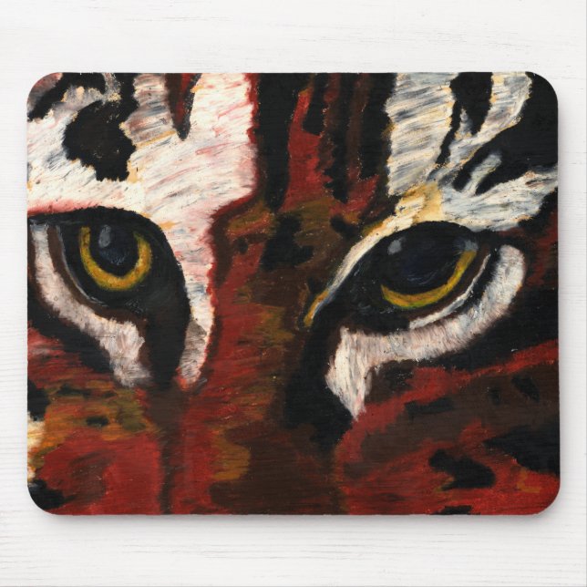 Tiger Eyes Mouse Pad (Front)