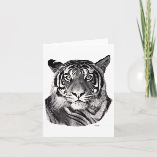Tiger Eyes Note Card (Front)