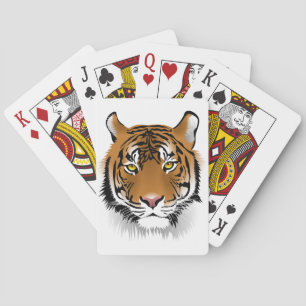 Tiger Eyes Playing Cards