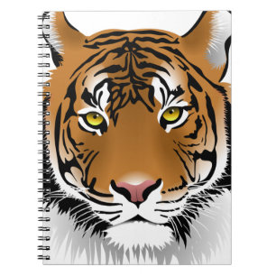 Tiger Eyes Spiral Notebook
