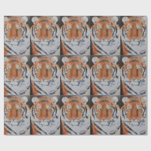 Tiger Eyes Wrapping Paper