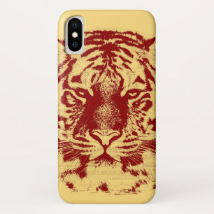 Tiger Face Close-Up iPhone X Case