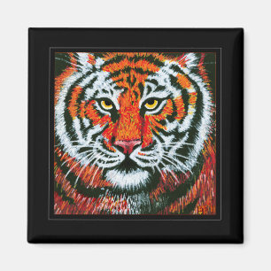 Tiger Face Magnet
