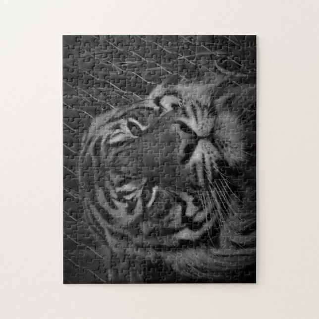 Tiger Face Medium Puzzle (Vertical)