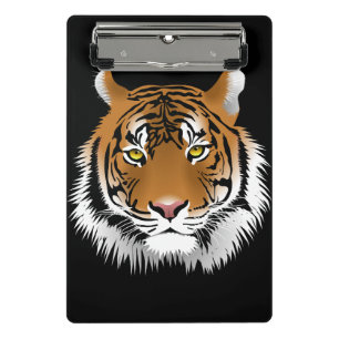 Tiger Face Mini Clipboard