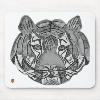 Tiger Face Mouse Pad