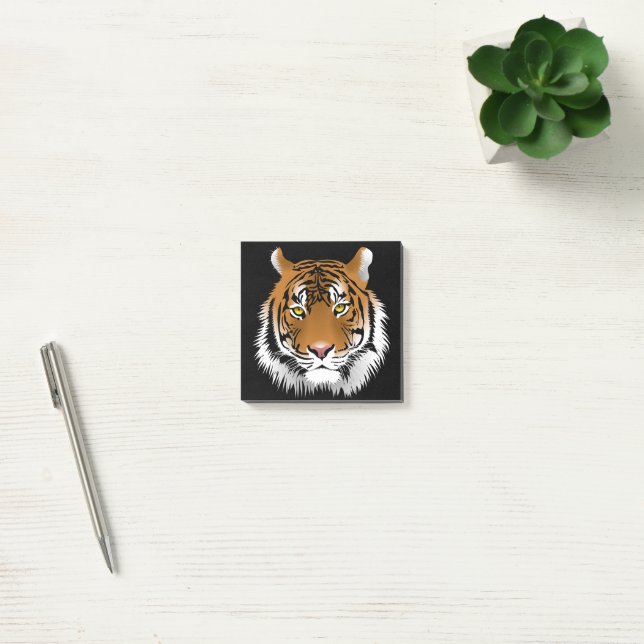 Tiger Face Post-it Notes  (Office)