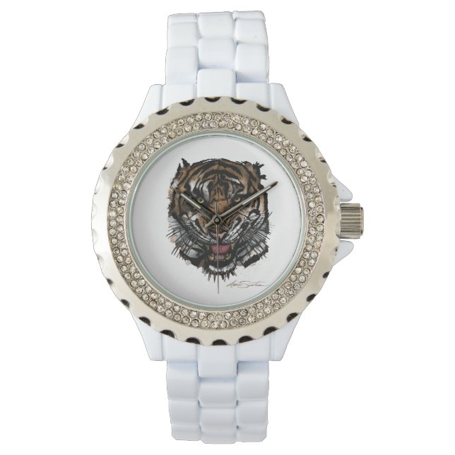 Tiger Face (Signature Design) Watch (Front)