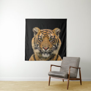 Tiger Face Tapestry