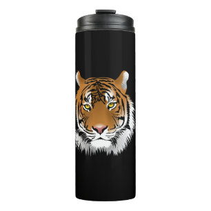Tiger Face Thermal Tumbler