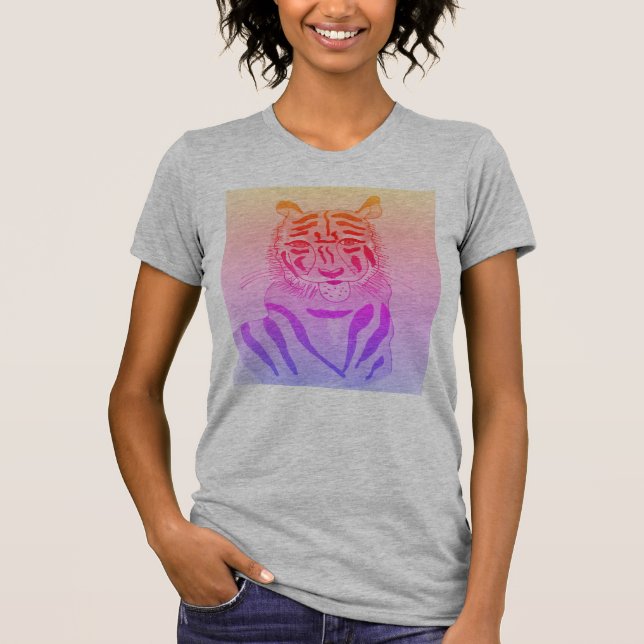Tiger Face Tshirt (Front)