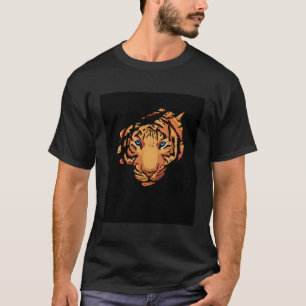 Tiger Face Wildlife Jungle Wild Animal Safari Wild T-Shirt