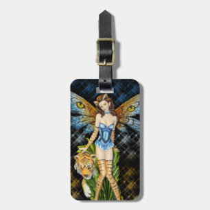 Tiger Fairy Luggage Tag