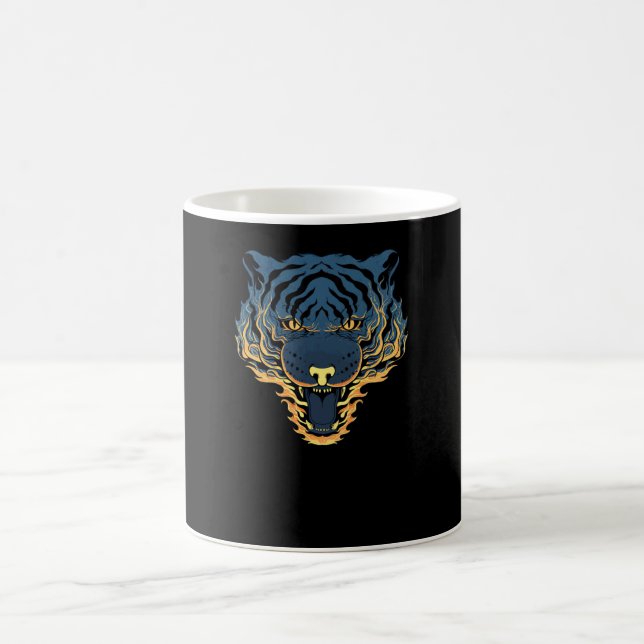 Tiger Fire Coffee Mug (Center)