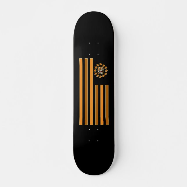 Tiger - Flag Skateboard (Front)