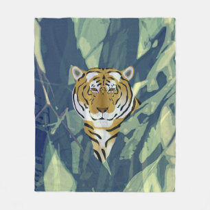 Tiger Fleece Blanket