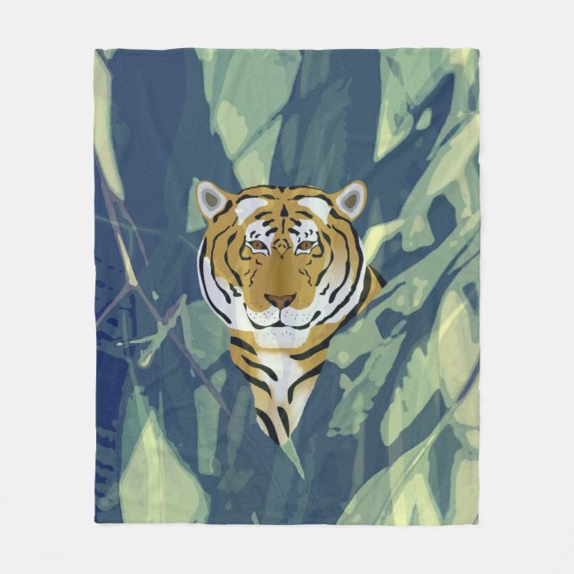 Tiger Fleece Blanket (Front)