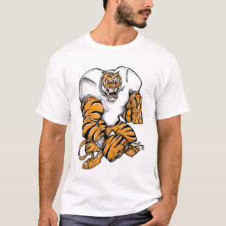 tiger football design T-Shirt