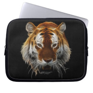 Tiger Fractal Laptop Sleeve