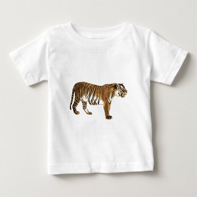 Tiger Free Spirit Baby T-Shirt (Front)