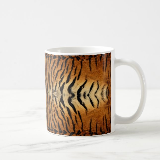 Tiger fur pattern coffee mug (Right)