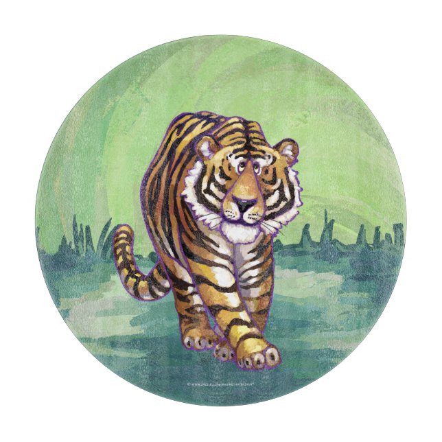 Tiger Gifts & Accessories Cutting Board (Front)