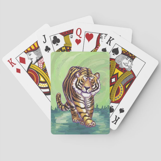 Tiger Gifts & Accessories Playing Cards (Back)