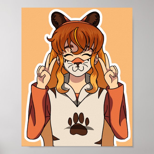 Tiger Girl Poster (Front)