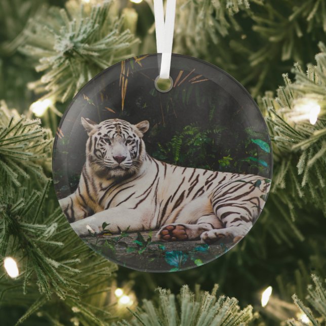 Tiger Glass Tree Decoration (Insitu)