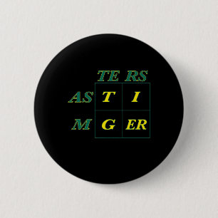 Tiger Goat Woods Masters 6 Cm Round Badge