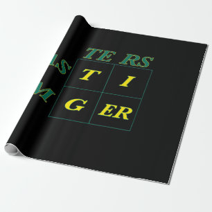 Tiger Goat Woods Masters Wrapping Paper