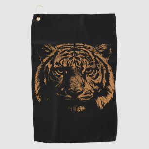 Tiger  golf towel