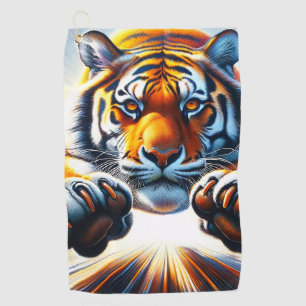 Tiger Golf Towel
