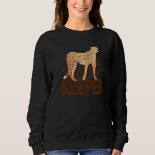 Tiger Graphic Animal Keeper Zoo Keeper Animal Love Sweatshirt