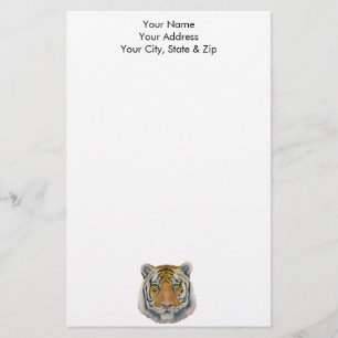 Tiger Head Stationery