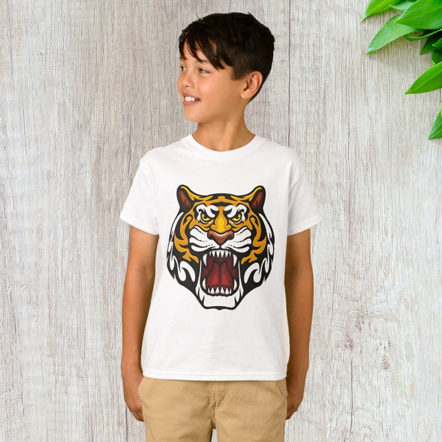 Tiger Head T-Shirt (Creator Uploaded)