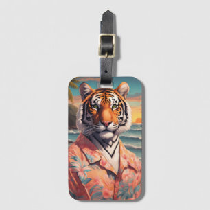 Tiger Holiday Luggage Tag