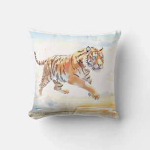 Tiger in Action 3 Cushion