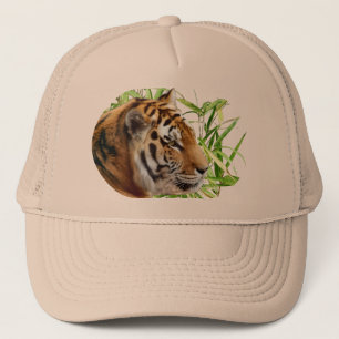TIGER IN BAMBOO TRUCKER HAT
